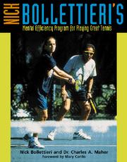 Cover of: Nick Bollettieri's mental efficiency program for playing great tennis by Nick Bollettieri