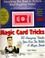 Cover of: Magic card tricks