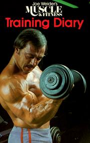 Cover of: Joe Weider's Muscle & fitness training diary