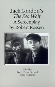 Cover of: Jack London's The Sea Wolf: A Screenplay by Robert Rossen