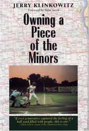 Cover of: Owning a piece of the minors by Jerome Klinkowitz