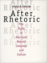 Cover of: After rhetoric: the study of discourse beyond language and culture