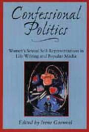 Cover of: Confessional Politics by Irene Gammel