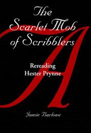 Cover of: The scarlet mob of scribblers by Jamie Barlowe