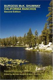 Cover of: California Ranchos, Second Edition
