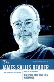Cover of: A James Sallis Reader: Point Blank (The Point Blank Reader)