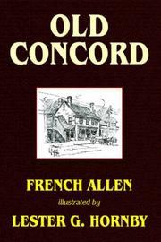 Cover of: Old Concord by Allen French