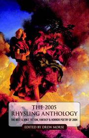 Cover of: The 2005 Rhysling Anthology: The Best Science Fiction, Fantasy, And Horror Poetry of 2004