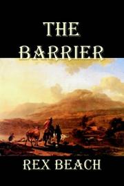 Cover of: The Barrier | Rex Ellingwood Beach