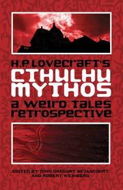 Cover of: H.P. Lovecraft's Cthulhu Mythos: A Weird Tales Retrospective