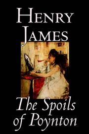 Cover of: The Spoils of Poynton by Henry James