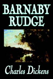 Cover of: Barnaby Rudge by 