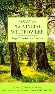 Cover of: Notes of a provincial wildfowler