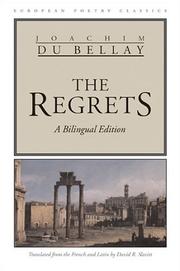 Cover of: Regrets, The (European Poetry Classics)