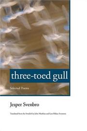 Cover of: Three-Toed Gull: Selected Poems