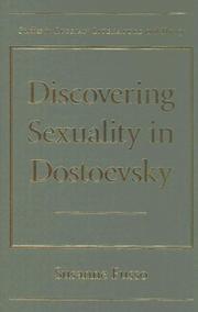 Cover of: Discovering Sexuality in Dostoevsky (SRLT)