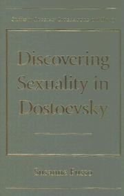 Cover of: Discovering Sexuality in Dostoevsky (SRLT) by Susanne Fusso