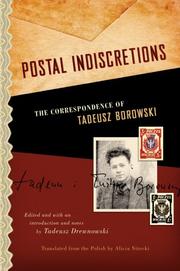 Cover of: Postal Indiscretions: The Correspondence of Tadeusz Borowski