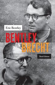 Cover of: Bentley on Brecht by Eric Bentley