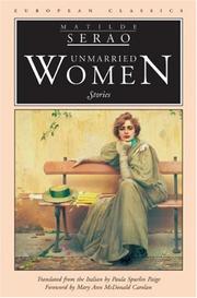 Cover of: Unmarried Women by Matilde Serao