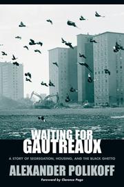 Cover of: Waiting for Gautreaux | Alexander Polikoff