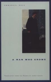 Cover of: A man who knows