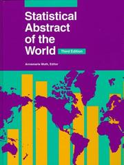 Cover of: Statistical Abstract of the World