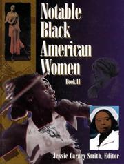 Cover of: Notable Black American Women by Jessie Carney Smith