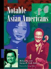 Cover of: Notable Asian Americans by Helen Zia and Susan B. Gall, editors ; foreword by George Takei.