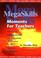 Cover of: MegaSkills moments for teachers