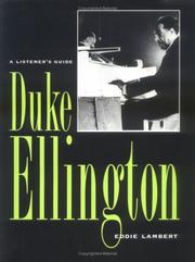 Cover of: Duke Ellington: a listener's guide