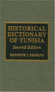Cover of: Historical dictionary of Tunisia