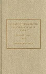 A conductor's guide to choral-orchestral works, twentieth century, part II by Jonathan D. Green