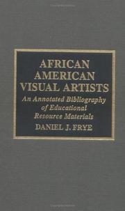 African American visual artists by Daniel J. Frye