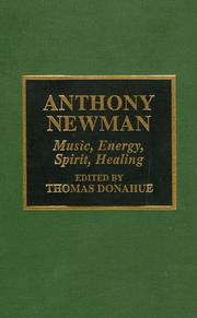 Cover of: Anthony Newman | 