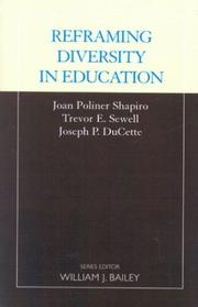 Cover of: Reframing Diversity in Education by Joseph P. Ducett, Joan Poliner Shapiro, Trevor E. Sewell