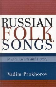 Cover of: Russian folk songs: musical genres and history