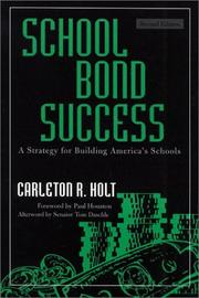 Cover of: School Bond Success by Floyd Boschee, Floyd Boschee