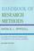 Cover of: Handbook of Research Methods