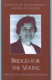 Cover of: Bridges for the young: the fiction of Katherine Paterson