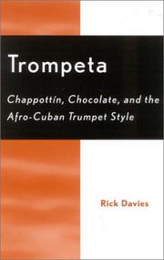 Cover of: Trompeta: Chappott'n, Chocolate, and Afro-Cuban Trumpet Style