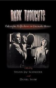 Cover of: Dark thoughts | 