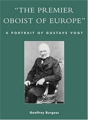 The Premier Oboist of Europe by Geoffrey Burgess