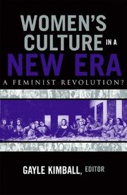 Cover of: Women's culture in a new era: a feminist revolution?