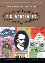 Cover of: The Complete Lyrics of P. G. Wodehouse