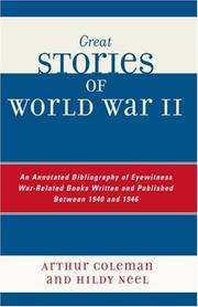 Cover of: Great stories of World War II