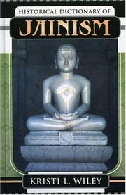 Cover of: Historical dictionary of Jainism