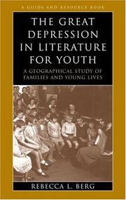 Cover of: The Great Depression in literature for youth by Rebecca L. Berg