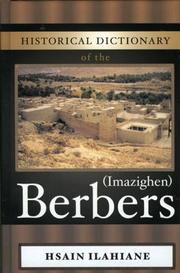 Cover of: Historical Dictionary of the Berbers (Imazighen) (Historical Dictionaries of People and Cultures)