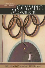 Cover of: Historical dictionary of the Olympic movement
